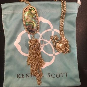 Kendra Scott Pendant Necklace in Abalone